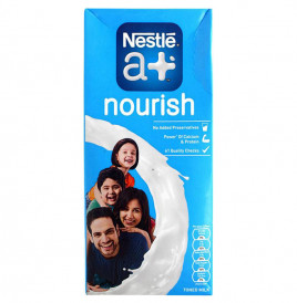 Nestle a+ Nourish Toned Milk  Tetra Pack  1 litre